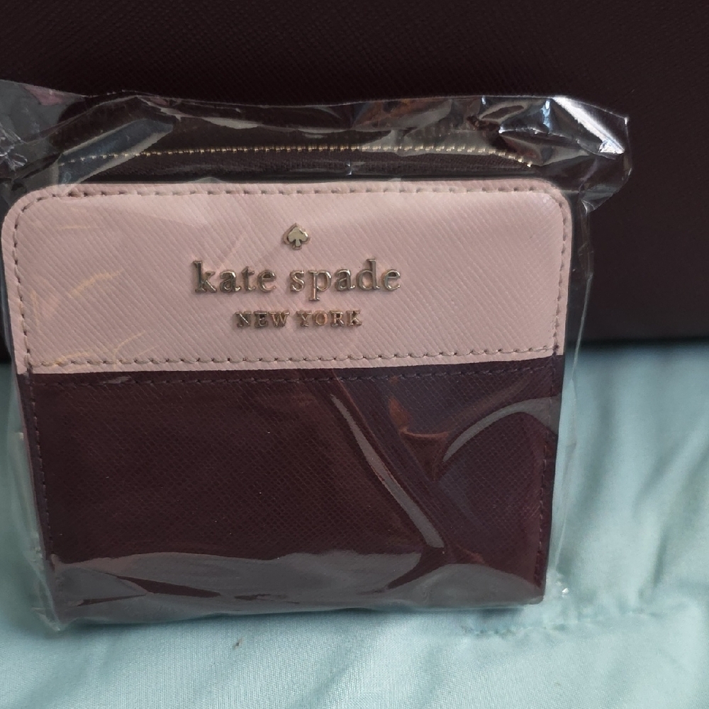 NWOT/NWT 4 ITEM Bundle Kate Spade Stacy Colorblock Pink & Burgundy Crossbody - Picture 10 of 14